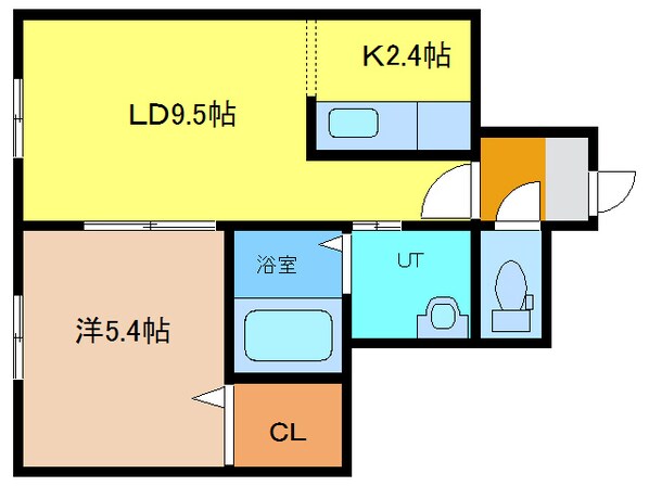 ＰＥＲＦＥＣＴＰＡＲＴＮＥＲＲＥＳＩＤＥＮＣＥＢ棟の物件間取画像